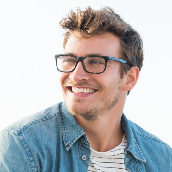 Handsome smiling man